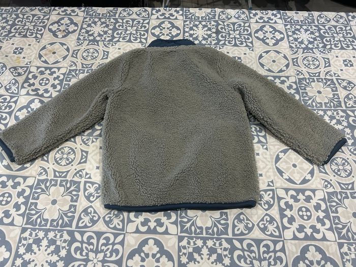 Veste chaude avec poches 5 ans grise et bleu marine - photo numéro 6