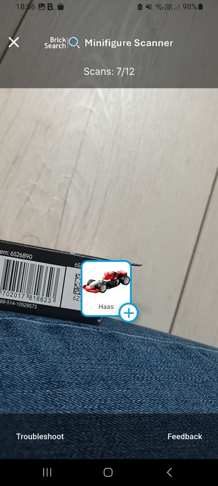 Lot de 6 voitures F1 lego - photo numéro 5