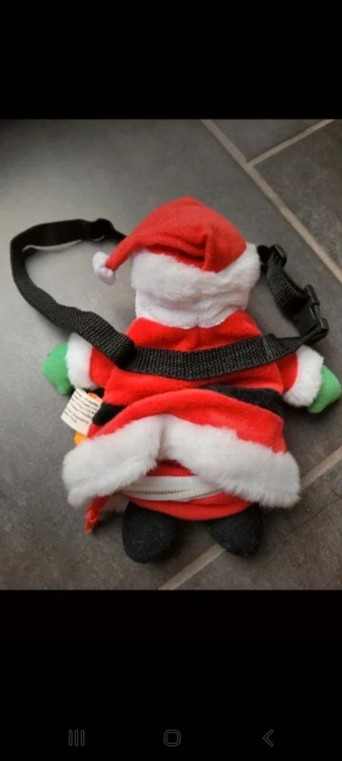 Peluche père Noël - photo numéro 2