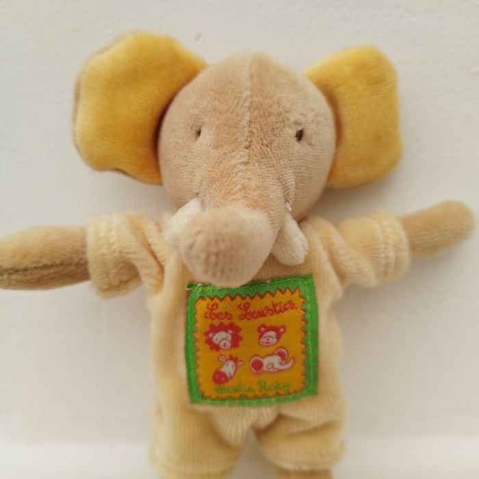 Doudou éléphant - collection les Loustics - photo numéro 2