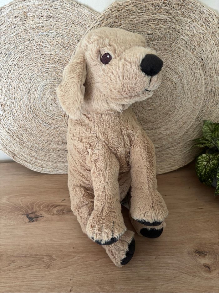 Neuf doudou chien beige golden retriever ikea - photo numéro 3