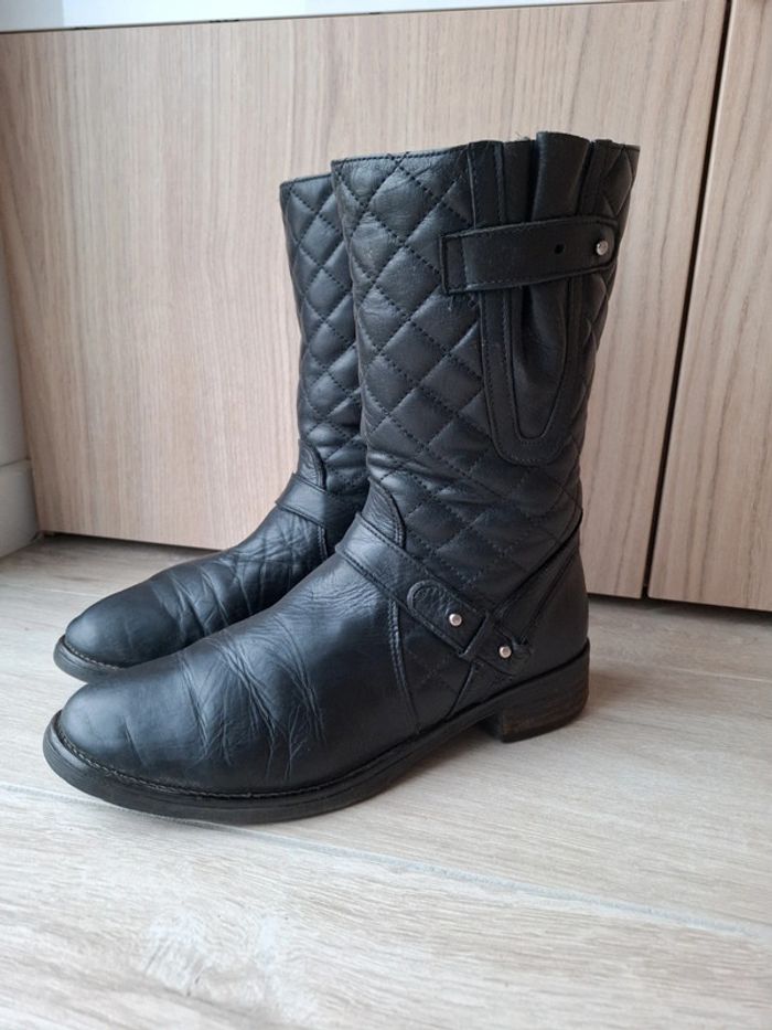 Bottes mi-hauteur