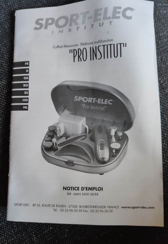 Set de manucure & pédicure neuf Sport-Elec - photo numéro 5