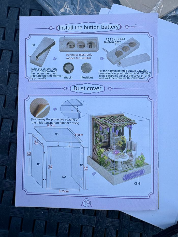 Jardin miniature à construire sois même - photo numéro 4