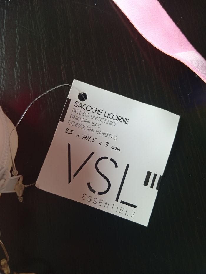 Sacoche licorne pop it avec bandoulière neuve - photo numéro 3