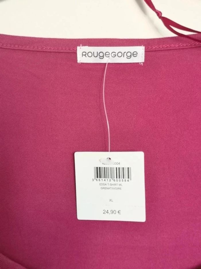 Blouse Rougegorge manches longues femme taille 44-46 - photo numéro 5