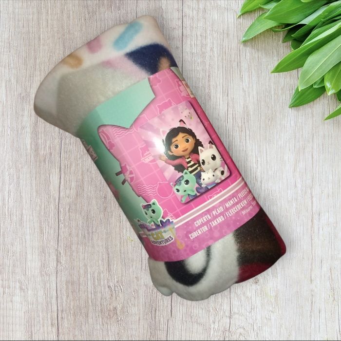 Couverture Plaid  gabby cat la maison magique - photo numéro 2