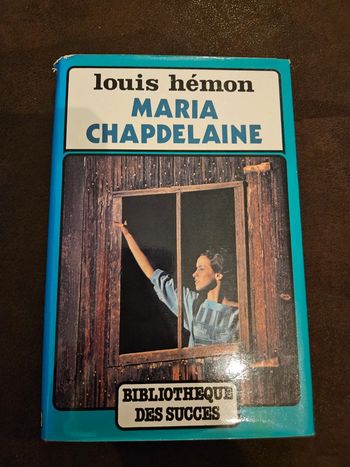 Livre "Marie Chapdelaine"