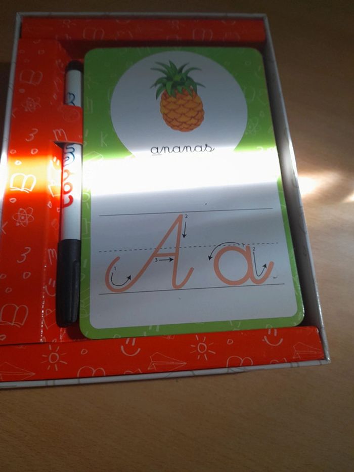 Fiches d'écriture de l'alphabet - photo numéro 9