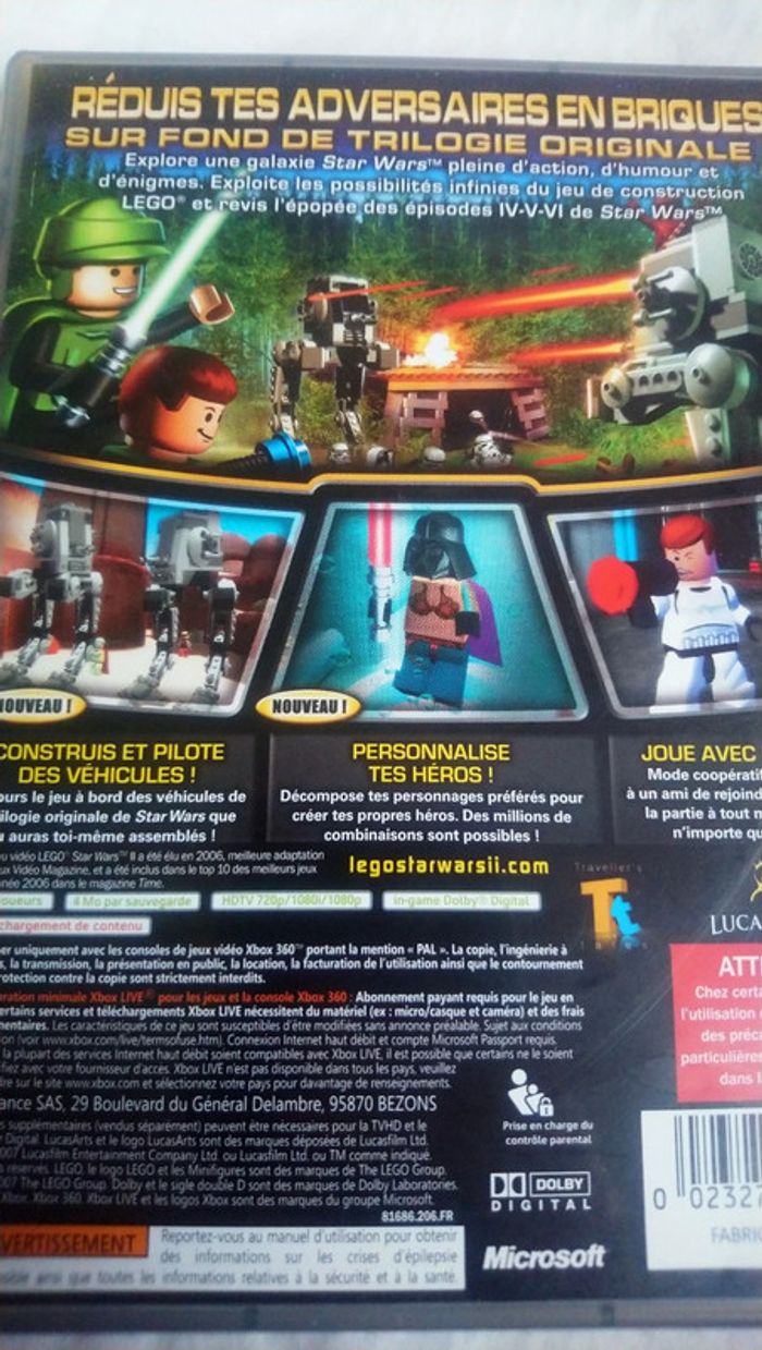 Jeux xbox 360 l'ego star wars 2 - photo numéro 4