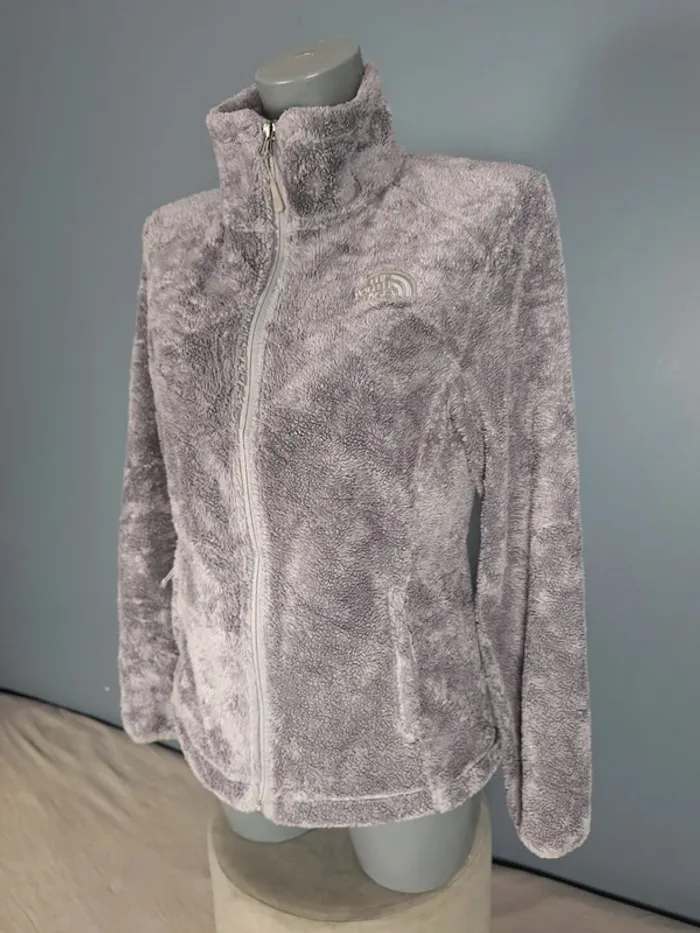 veste Polaire The North Face femme gris foncé – Taille S - brodé (617) - photo numéro 8