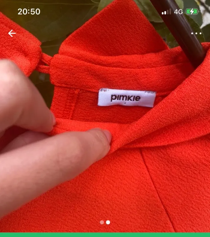 Robe fluide trapèze en bas - photo numéro 2