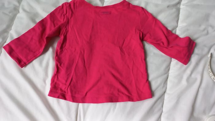 T-shirt catimini rose chat - photo numéro 3