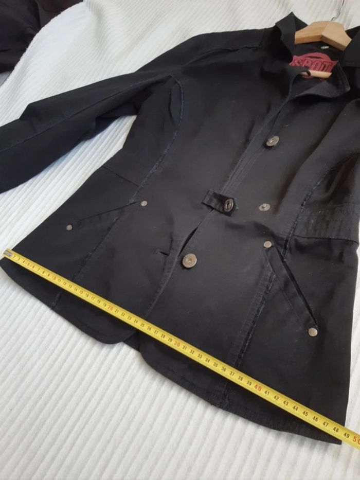 Veste en jean noire T40 - photo numéro 9
