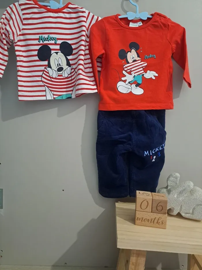 Ensemble 3 pièces - Disney Baby - 6mois