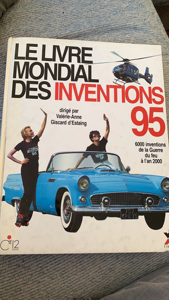 Livre Mondial Des Inventions 1995 - 6000 inventions