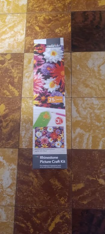 Diamond painting fleurs