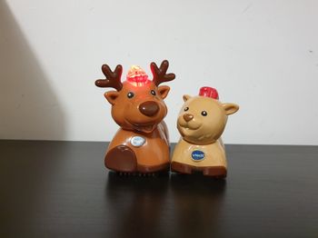 Tut tut duo animo "Caramel renne de Noël + Mitaine bébé renne" VTech