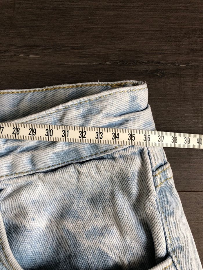 Jean jennyfer taille 36 wide leg bleu clair - photo numéro 9