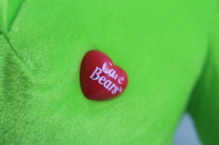 Bisounours Touchanceux Care Bears Vert Trefle Chance - photo numéro 3