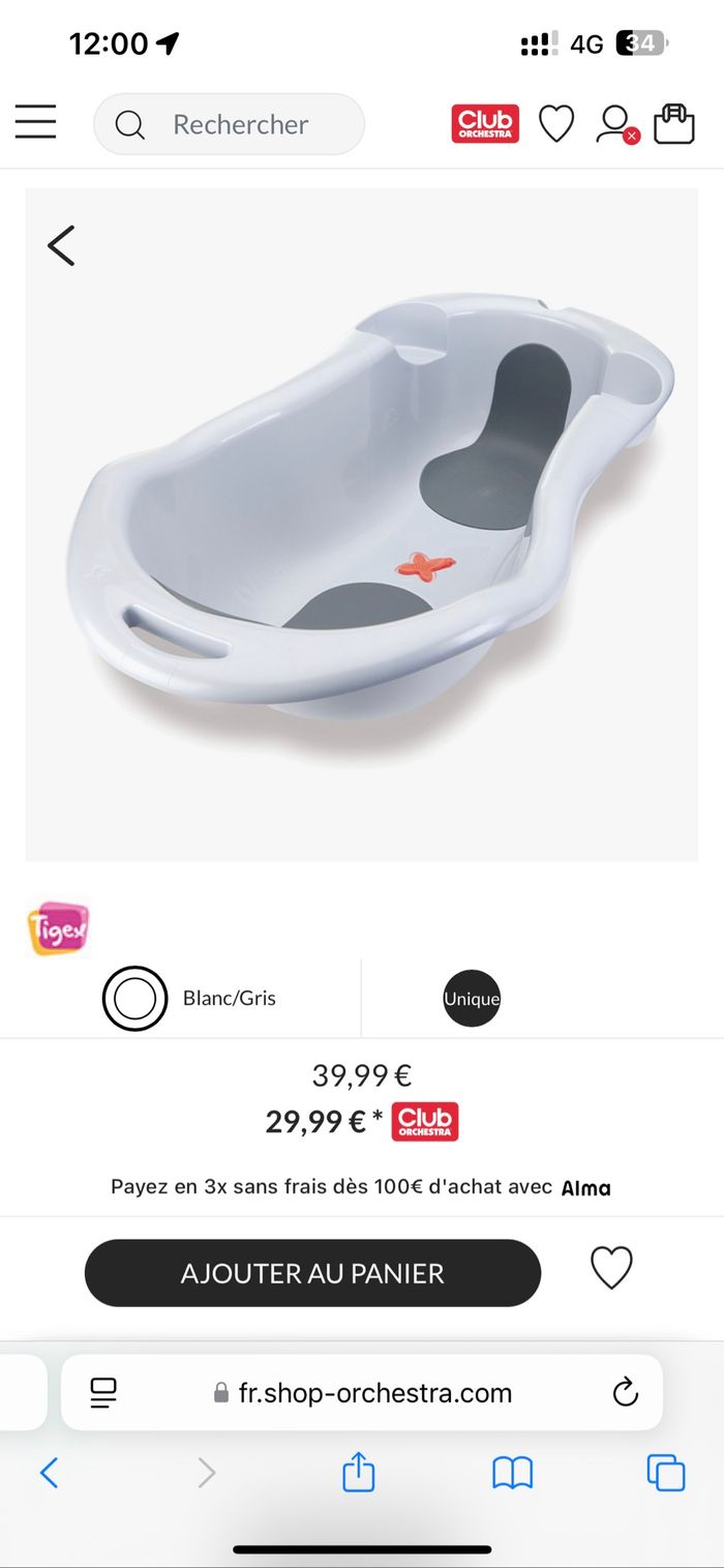 Baignoire tigex - photo numéro 2