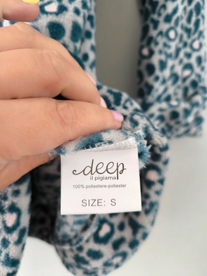 Robe de chambre polaire femme  taille S  Deep neuve - photo numéro 3