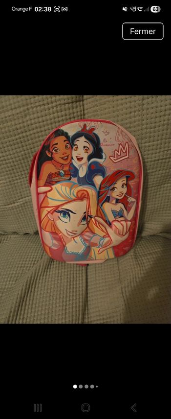 Sac a dysney princess