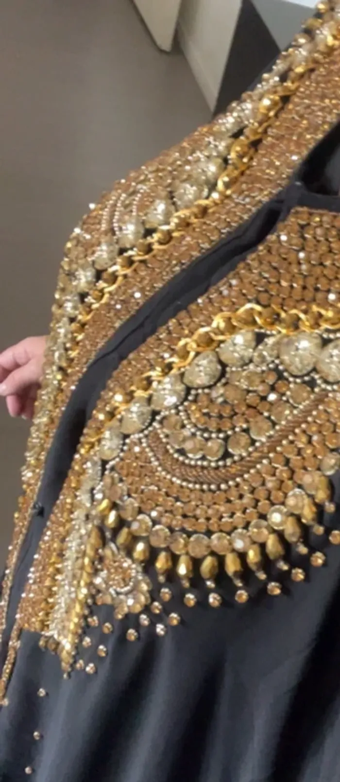 Robe orientale de soirée mariage taille 60 neuve - photo numéro 5