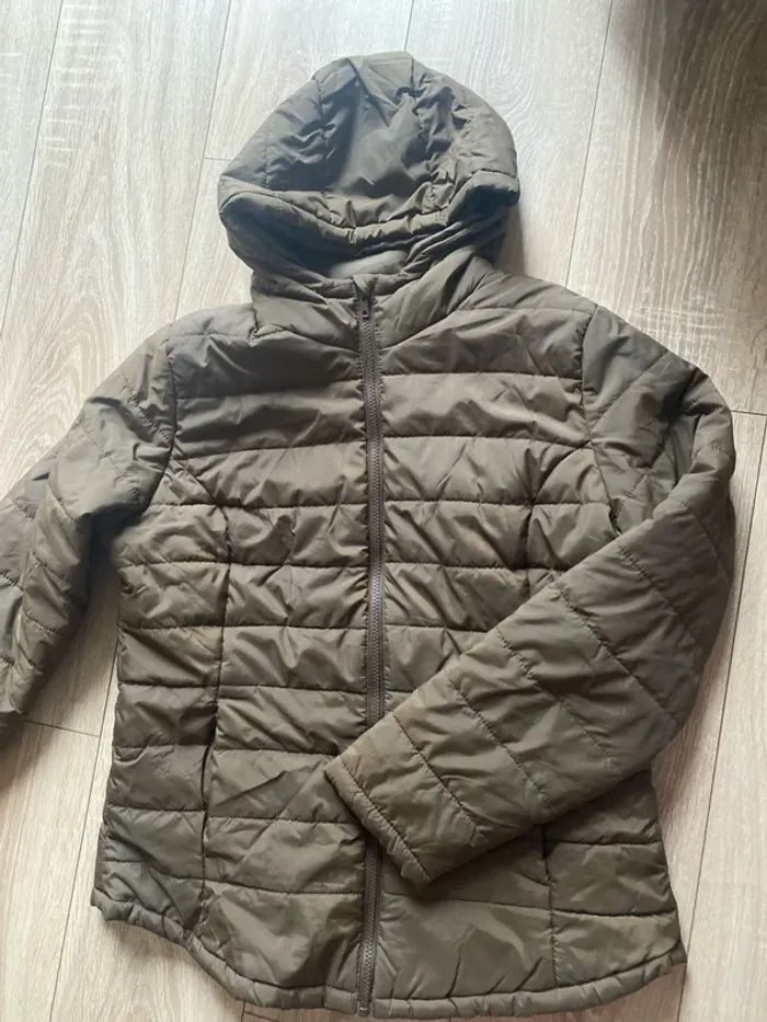 Veste doudoune marron - photo numéro 3