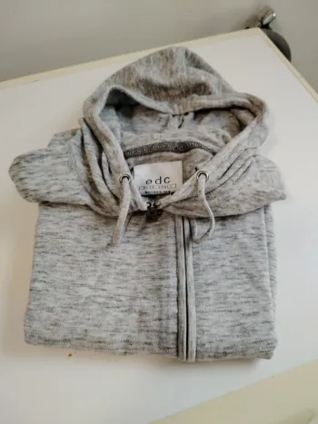 sweat zippé avec capuche EDC