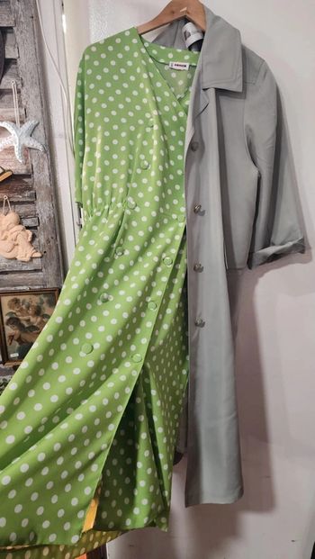 Superbe robe à pois fluide Rodier