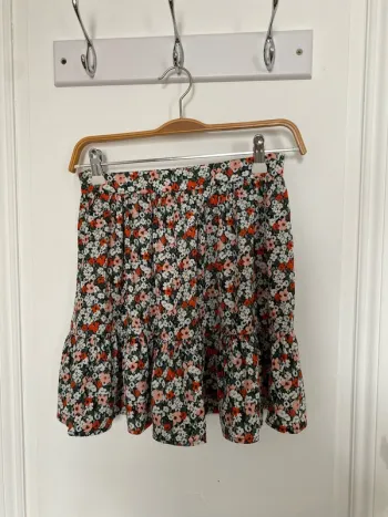 Jupe à fleurs XS
