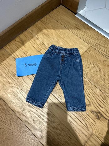 Pantalon sarouel 3 mois jeans tape à l’œil