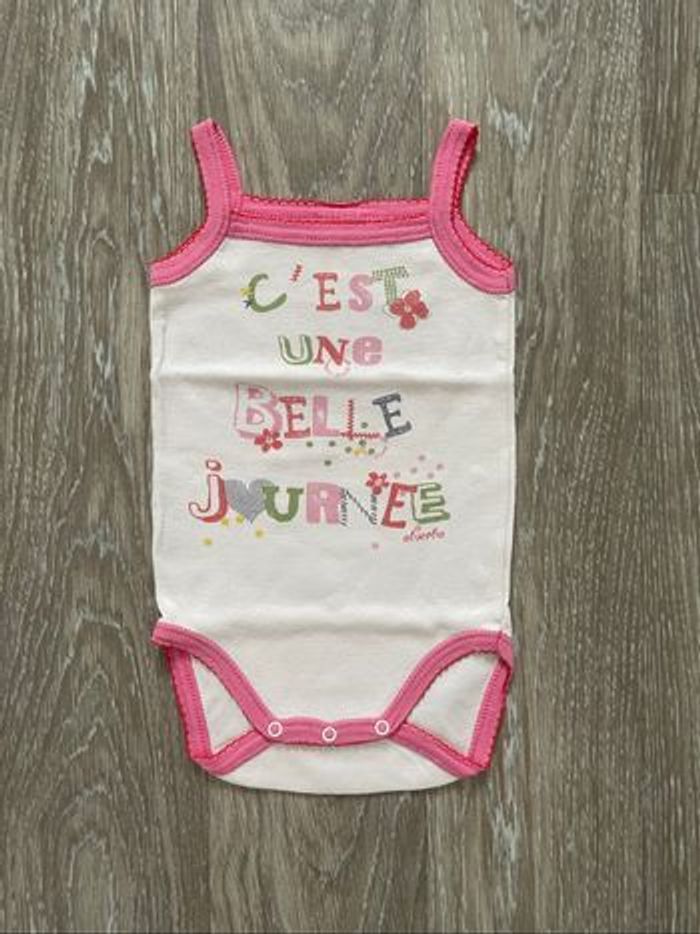 Body rose Absorba 6 mois