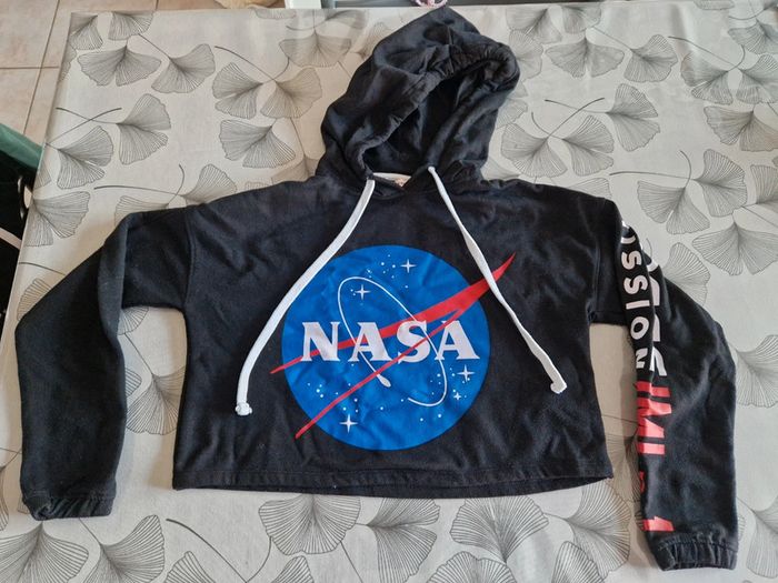 Sweat nasa jennyfer taille XS 34 noir
