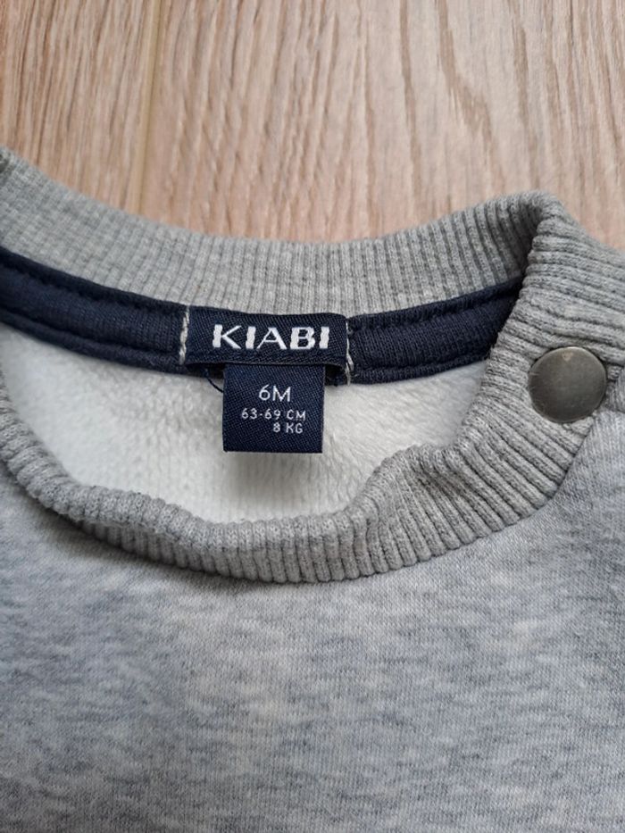 Sweat garçon 6 mois Kiabi - photo numéro 4