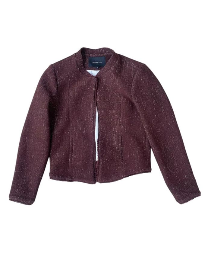 Veste courte bordeaux Berenice taille 38