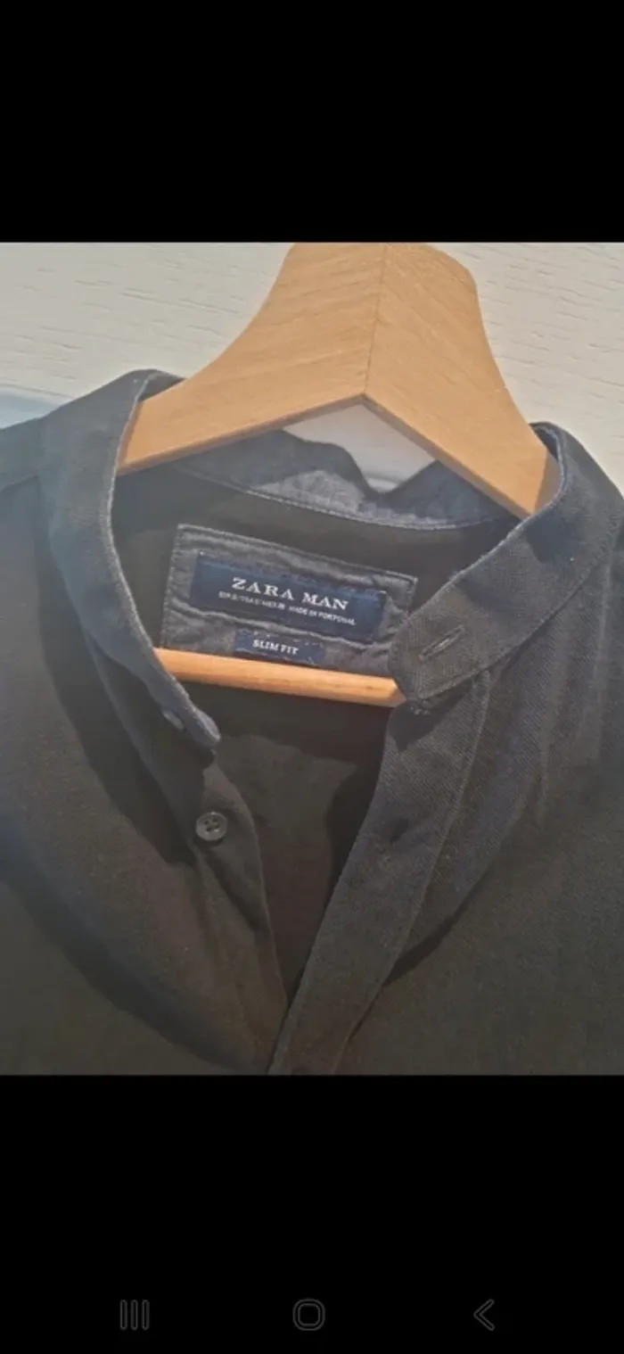 Beau pola zara homme noir taille s Très bon état - photo numéro 5
