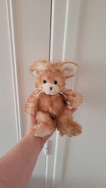 Peluche lapin ultra douce