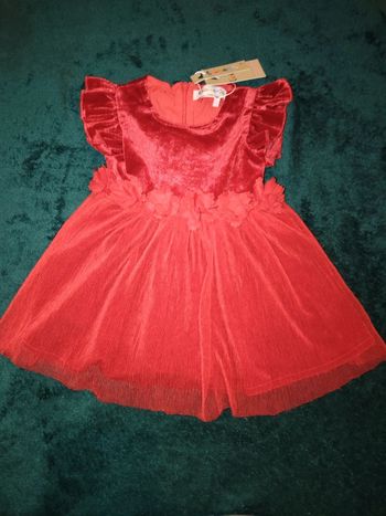 Robe fête bébé fille 6 mois