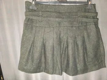 339369 jupe noire/vert/doré femme L JCL