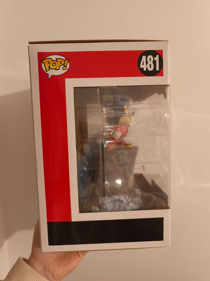 Funko pop Disney Mickey fantasia sorcerer 481 figurine - photo numéro 4
