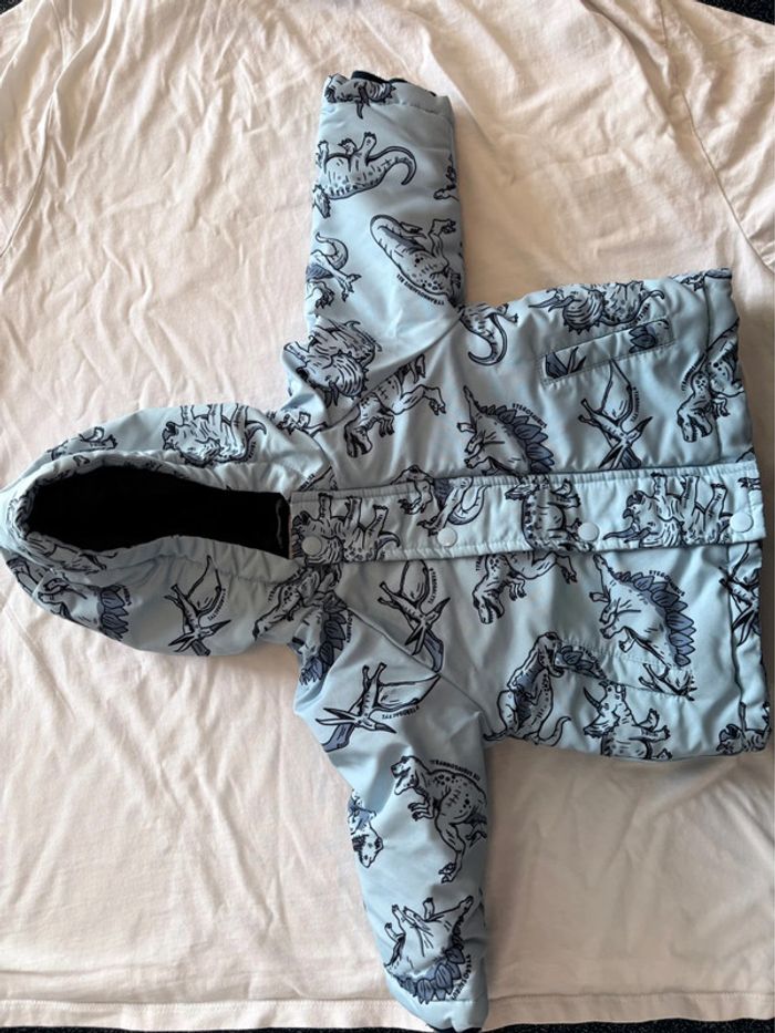 Veste d’hiver garçon dinosaures 3-6 mois