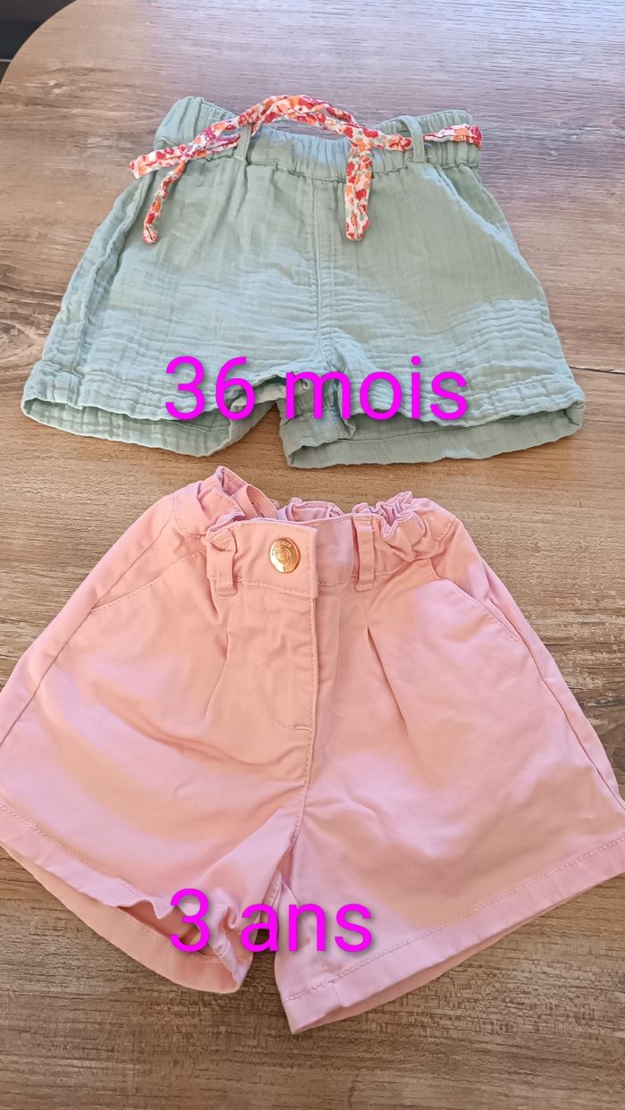 Lot de shorts