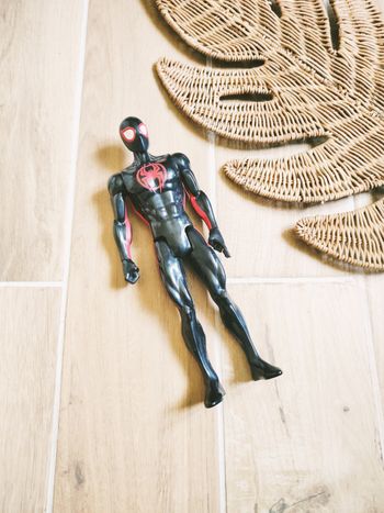 💫 Spider-man Miles Morales Avengers Marvel - Figurine de 30 cm - Titan hero - marque Hasbro
