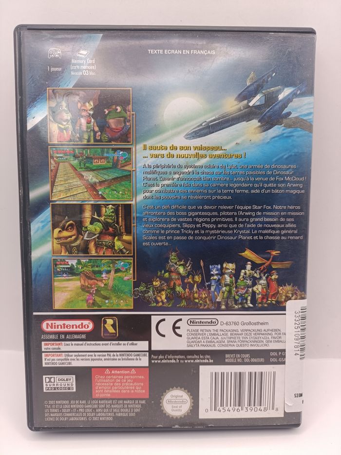 Jeu GC Starfox Adventures - photo numéro 2