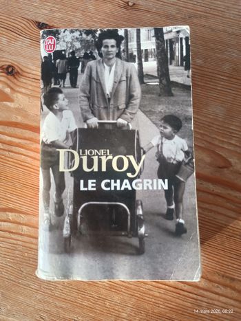 Livre Le chagrin de Lionel Duroy