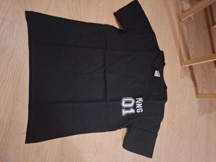 Tshirt king homme noir sans manche