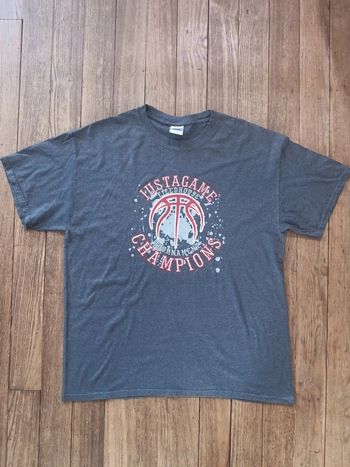 T-shirt basketball universitaire fieldhouse champions L