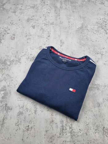 Crop top Tommy Hilfiger bleu marine S Femme (mesures en photos)